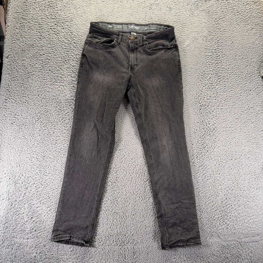 Sonoma Flexwear Jeans Men 31x32 Black Cotton Denim Straight Leg Workwear Stretch